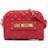 Love Moschino Logo-Lettering Quilted Crossbody Bag - Red