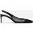 Dolce & Gabbana Patent leather and mesh slingbacks