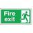 Safety Sign Fire Exit Running Man