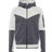 Nike Sportswear Tech Fleece Full-Zip Hoodie Men - Dark Grey Heather/Anthracite/Volt