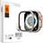 Spigen Apple Watch Ultra 49mm Skärmskydd Glas.tR Slim Pro Titanium