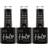 Halo Pure Nails Gel Polish Top Coat 8ml 3-pack