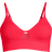Casall Triangle Cut-Out Bikini Top - Summer Red
