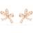 Swarovski Örhängen Volta Rosé 5647572 Roséfärgade örhängen rosettform med kristaller