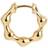 Maria Black Womens Gold HP Milla 22ct Yellow Gold-plated Sterling Silver Huggie Hoop Earring