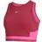 Nike Pro Dri-FIT Women's Cropped Training Tank Top - Rosewood/Active Fuchsia/Pinksicle