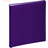 Pagna 10804-44 fotoalbum 210 x 250 mm 40 sidor, linneband, vit fotokartong färg: violett