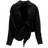 Jacquemus 'bahia' tied-sash blouse BLACK BLACK