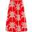 H&M Exposed Skirt - Red/Palm Trees
