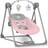 Lionelo Swinging Chair Otto Pink Baby
