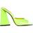 The Attico Heeled Sandals Woman colour Green