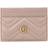 Gucci GG Marmont Card Case - Dusty Pink Leather