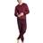 Calida Family and Friends Men Pyjama With Cuff Red