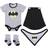 Batman Baby-kit 4 Delar Storlek: 6-12 månader