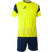 Joma Pheonix Shirt + Shorts Set Men - Neon Yellow/Navy