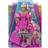 Barbie Extra Fancy Doll Pink Glossy High Low Gown