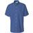 Van Heusen Short Sleeve Oxford Shirt - English Blue