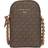 Michael Kors Small Logo Smartphone Crossbody Bag - Brown/Acorn