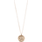 Pilgrim Cancer Zodiac Sign Necklace - Gold/Transparent
