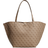 Guess Alby 4g Logo Shopper Bag - Beige