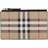 Burberry Mens Archive Beige Alwyn Check-print Faux-leather Card Holder