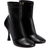 Gianvito Rossi Leather Ankle Boots - Black
