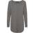 Vero Moda Nellie Knitted Sweater - Grey/Medium Grey Melange