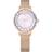 Swarovski Octea Nova watch, Swiss Made, Metal bracelet, Rose gold tone, Rose gold-tone finish