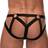 Male Power Strappy Ring Jock L/ XL Black SOLD OUT