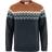 Fjällräven Övik Knit Sweater M - Dark Navy/Terracotta Brown