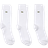 Lacoste Piqué Socks 3-pack - White