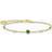 Thomas Sabo Charming Bracelet - Gold/Emerald/Transparent