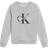 Calvin Klein Monogram Logo Sweatshirt - Grey