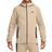 Nike Men's Sportswear Tech Fleece Windrunner Full Zip Hoodie - Khaki/Black
