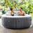 Bestway Inflatable Hot Tub PureSpa Spa Bubble Greywood