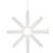 Bsweden Fling White Julstjärna 78cm
