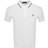 Fred Perry Twin Tipped Polo Shirt - White/Blue/Green
