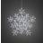 Konstsmide Snowflake Clear Julstjärna 58cm
