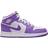 Nike Air Jordan 1 Mid GS - Purple Venom/White