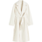 H&M Coat with Tie Belt - White