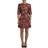 Dolce & Gabbana Red Floral Jacquard A-line Mini Dress IT36