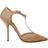 Dolce & Gabbana Beige Mesh T-strap Stiletto Heels Pumps Shoes EU39/US8.5