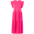 Vila Kortärmad Midiklänning Rosa