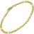 Trendor trendor 51908 Damen-Armband Gold 585/14K Figaro-Muster Länge 19