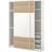 Ikea Pax Mehamn White Glazed Oak Garderob 150x201.2cm