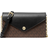 Michael Kors Small Logo Envelope Crossbody Bag - Brown/Black