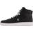 Polo Ralph Lauren Court Leather High-Top Sneaker Black/White Pp Svart