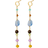 Pernille Corydon Summer Shades Earrings - Gold/Multicolour