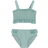 H&M Baby Smocked Bikini with Frill - Sage Green