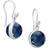 Julie Sandlau Prime Earrings - Silver/Blue/Transparent
